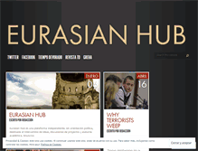 Tablet Screenshot of eurasianhub.com